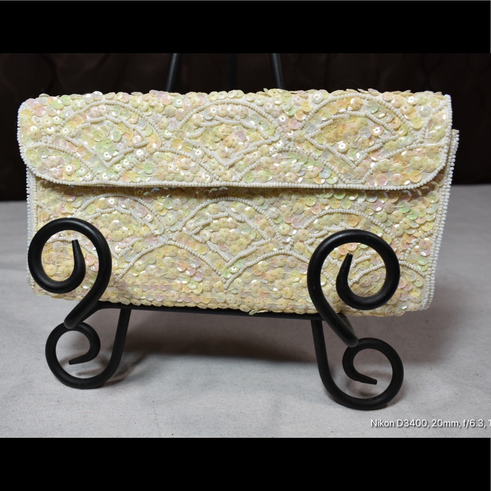 VTG Sequined Clutch